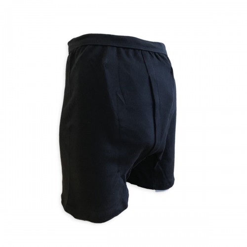 Male Incontinence Boxer Shorts | Black | Large | Pack of 3 | Free Delivery